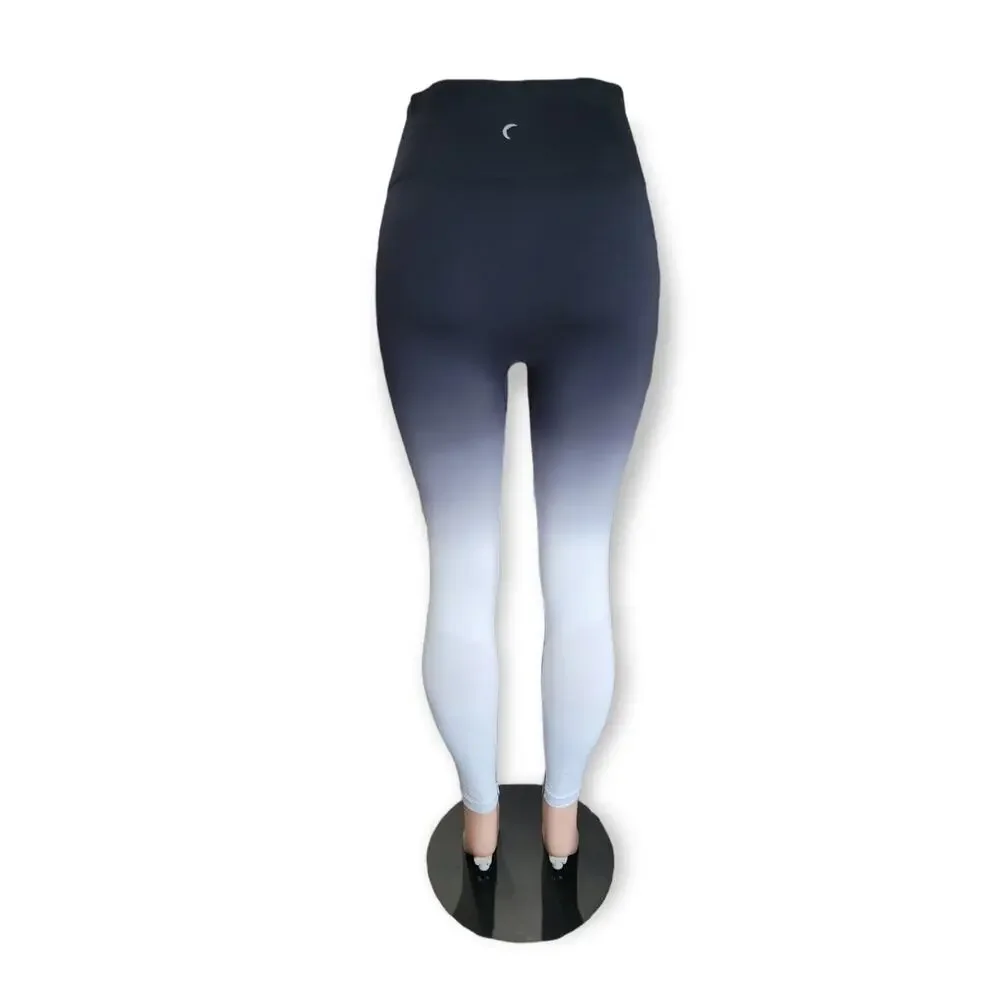 ZYIA Active High Waist 7/8 Leggings Women's Size Medium High‎ Waist Ombre Gym